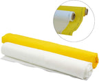 Silk Screen Printing Mesh, 100/110/120/140/160/180/200/250/300Mesh, White Yellow for Screen Printing Machine Equipment Accessories, Filter Painting, Polyester Fabric (120M/48T White)