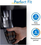Aqua Fresh WF294 DA29-00020B Refrigerator Water Filter Replacement for Samsung DA29-00020A/B, HAF-CIN/EXP, RF28HFEDBSR, RF263BEAESR, RF263TEAESG, RF28HDEDBSR, HAF-CIN, RF4287HARS,RF4267HARS (2 Pack)