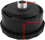 eMagTech 2PCS Air Compressor Silencer 3/4 Inch 25mm Compatible with Piston Compressors Air Filter for Pneumatic Systems