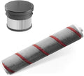 Hand-held Floor Scrubbers Roller Brush Hepa Filter Parts。Compatible For Dreame V9 V10 V11 V12。Main Brush Wet Dry Vacuum Cleaner Replacement Spare (Color : V11 Filters/roller brushes)