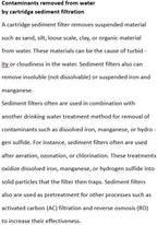 5 micron 20"X4.5" whole house water filter replacement cartridge Compatible with All Whole House Water Filter Systems. 3 pack