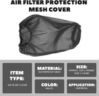 Filter Cover, Intake Filter Cover, Motorcycle Air Filter Cover for Harley Kawasaki Suzuki Honda Yamaha Universal Car Waterproof & Dustproof