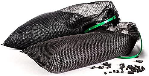 OdorHog Metal Cap Slip On Vent Stack Pipe Filter 6" Black ABS, Removes Outdoor and Sewer Odor Problems (6.0-inch)