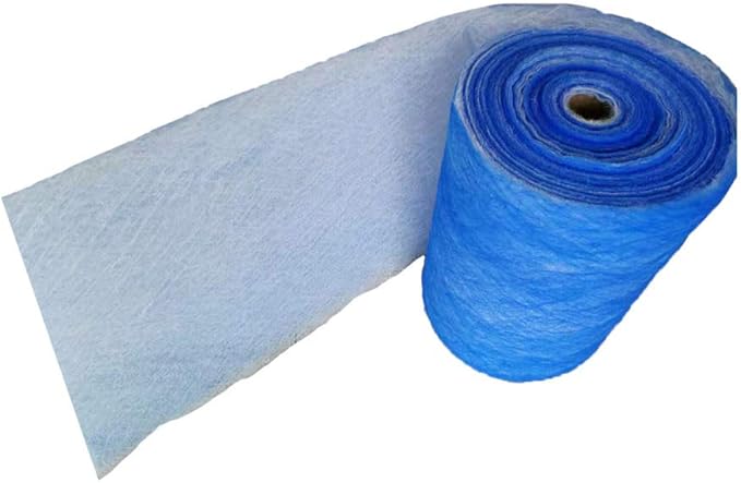 Hiton Paint Booth Exhaust Filter Roll, 48"x 100 ft, Spray Booth Filter, Fiberglass Paint Arrestor(18 Gram)
