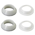 2PCS 56mm (2.2") Flat Silicone Sealing Gaskets - Leak-Proof Washers for Bathroom Sink Drain & Inclined Sliding Joints
