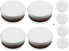 LDY-3 P-A-1 Filter Cartridge Against Organic Vapors and Dust for Respiratory Protection,Screw Type,4 Packs Filter Cartridges Sets and Plus 4 Pcs Filter Element