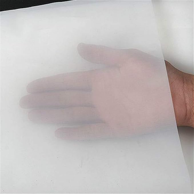 Tong Gu 39 x 78 inch Fine Filter Mesh Nylon Fabric Net Material Water Strain Mesh Size 35-250 Micron (35 micron)