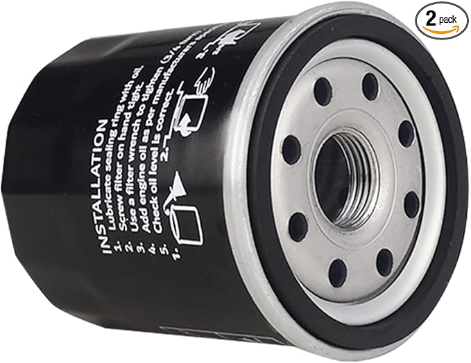 52114 Hydraulic Oil Filter Compatible with Hydro-Gear ZT-2800 ZT-3100 ZT-3200 3400 3600 Transaxles Replaces for To-ro 109-3321 Gravely 21545100 Bad-Boy 063-1050-00 (black-1)