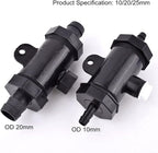 Agricultural pump filter,precision,10/20/25mm Pagoda Hose Filter, Sprayer Car Washing Strainer, Garden Irrigation Fittings, Aquarium Fish Tank Soft Water Pipe Filters, 1pcs(Od 25mm)
