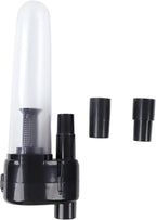 Vacuum Cleaner Filter Dust Collector ABS with 2pcs Connector, Compact Design, Easy Installation - Motor Protection, Water Washable, Fits 32mm 34.5mm Hose