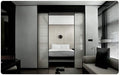 Wall Mirror Modern LED Bathroom Mirror with Defogging Backlit Bathroom Mirrors with Light and Touch Sensor Switch Demister Pad (Color : D Size : 50CMx70CM) (D 75CMx120CM)