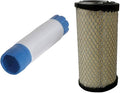 RAParts Inner & Outer Air Filter Set Fits John Deere Models: F735 X495 X595 X740 X744