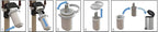 EcoPure EPWHE Whole Home Pivotal Water Filtration System – Reduces Sediment & Chlorine Taste & Odor – Installs on Main Water Line – 6-Month Filter Included – Tool-Free, Mess-Free Changes