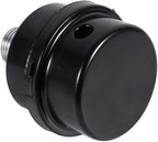 2PCS Air Compressor Silencer Filter, Metal Air Compressor Intake Filter Sound Muffler Silencer for Air Compressor, Silencer, Fliter (3/8 PT 16mm)