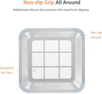 IFCASE Desktop Dust, Air Filter Stand for Mac Mini 2010-2023 M1 M2 Pro, Mac Studio M1 M2 Max/Ultra (Silver)