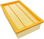 VF130H HEPA Filter Compatible with Bosch VAC090A VAC090B VAC140A VAC140B Dust Extractors, Pack of 1, for Dry-Vacuuming Only