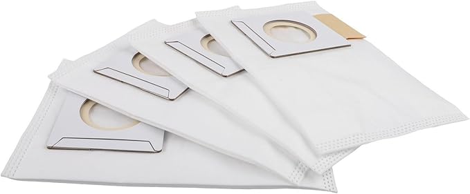5-Layer Electrostatic Fleece 197903-8 Filter Bags With Rubber Seal For 36V 18V X2 Backpack Vacuum XCV05 XCV09 XCV10 Dust Collection 4-Pack ﻿(10 PACK)