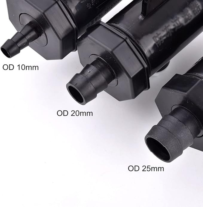 Agricultural pump filter,precision,10/20/25mm Pagoda Hose Filter, Sprayer Car Washing Strainer, Garden Irrigation Fittings, Aquarium Fish Tank Soft Water Pipe Filters, 1pcs(Od 10mm)