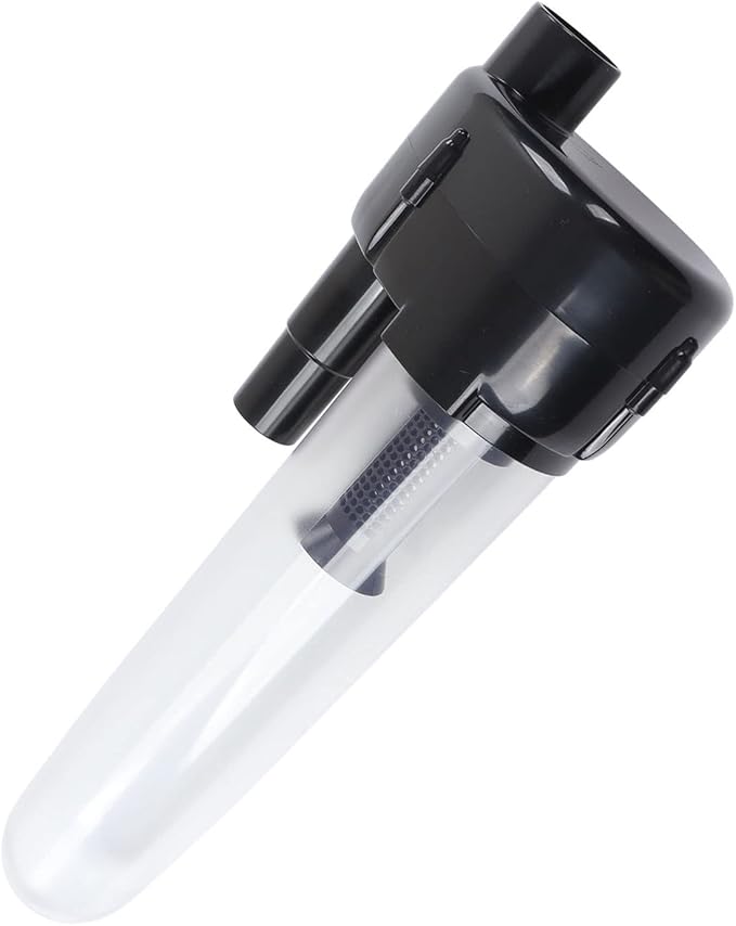 Vacuum Cleaner Dust Collector Filter, ABS Material with 2pcs Connectors for 32mm 34.5mm Hoses - Motor Protection, Easy Installation, Durable and Washable for Workshop Use