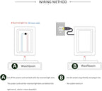 Rectangle Bathroom Mirror with Lights Touch Control Switch Demister Pad,3 Color Lighting Modes