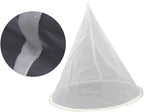 Practical Mesh Honey Strainer Gauze Filter Net Honey Sieve Strainer Reusable Home Kitchen Tools