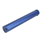 High Pressure Air Filter Oil Water Separator, Compressor Filtration System, 4500psi Aluminium Alloy L340mm OD50mm Blue, Oil Water Filter with Safety Valve for Diving and Industrial