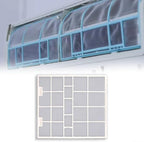 Air Conditioner Dustproof Filter Screen for Hisense Indoor Unit, Accessory for Hanging AC(30.3x27.6cm)