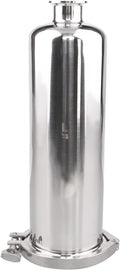 DERNORD 1.5 Inch Tri-Clamp Filter - SS304 Sanitary Fittings Inline Straight Strainer with 60 Mesh Stainless Screen