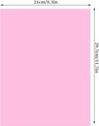 Lystaii 9pcs Gel Light Filter Color Correction Colored Overlays Transparent Film Lighting Gel Filter Plastic Sheets Correction 11.7 by 8.3 Inches for Film, Video, Photo, Stage (Pink)