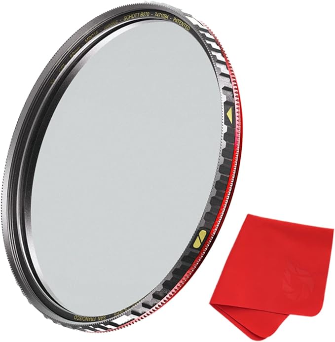 X4 CPL 58mm Circular Polarizer Filter - Schott B270 - MRC16 - Nano Coating - Weather Sealed - 25 Year Support by Breakthrough Photography