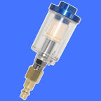 Oil Water Separator for Air Line, 1/4 Inch NPT Inlet and Outlet, Air Compressor Water Separator Filter, Water Separator For Air Compressor Line Dryer 90 PSI (1Pc)