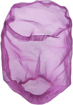 Car Intake Filter Mesh Cover Polyester Cloth Oilproof and Dustproof Cover Cold Air Filter Protector Cover Rain Sock Protective for Motorcycle Automotive (Type B Purple)