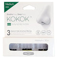 3-Ply Nose Filter Reusable Breathable Nasal Plugs Air Filteration for Dust, Pollution, Block Cold Air - Pack of 3 (Medium)