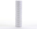 Smart Pack, GE FXWSC Compatible Universal Whole House Sediment String Wound Water Filter Cartridge - 10 micron