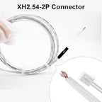 4Pcs Ender 3 Thermistor 1m/39.4Inches, 3D Printer ohm NTC 100K 3950 Thermistor Temp Sensor Compatible for Creality Ender 3/Ender 3 Pro/Ender 3 Neo/Ender 5/Voxelab Aquila, 2Pin XH2.54,