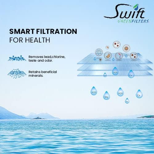 Swift Green Filters SGF-96-25 VOC-B Compatible Commercial Water Filter for EV9692-21,Cartridge 4FC, Made In USA (6 Pack)