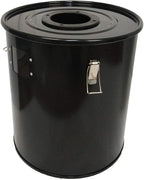 TECHTONGDA Cyclone Dust Separator 5.9inch Outlet for Vacuum Dust Collector Extractor Filter Woodworking with 13.2 Gallon Collection Drum