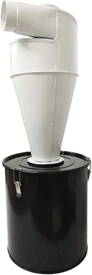 Cyclone Dust Separator Collector 50L Dust Collector Extractor Filter Woodworking for Vacuum,Vacuum Cleaner Collector with 3.94inch Outlet