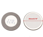 10 Pack 20 mm Ceramic Mist Maker Discs for Humidifier Dust Collector and Air Cleaner Includes 1 Pc Iron Plate Replacement Atomizer Fogger Disc Kit