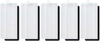 Replacement Filter for Thamtu T21 Robot Vacuum, Washable and Reusable HEPA-Style Air Purifying Filter, Removes of Dust Particles Down to 0.3 Microns, 5-Pack