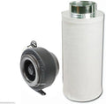 ARC-POWER 8" x 40" Hydro Activated Carbon Scrubber Odor Control Filter with 8" Inline Fan