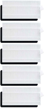 Replacement Filter for Thamtu T21 Robot Vacuum, Washable and Reusable HEPA-Style Air Purifying Filter, Removes of Dust Particles Down to 0.3 Microns, 5-Pack