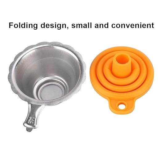 ASHATA 3D Printer Resin Filter,3D Printer Accessories Photosensitive Resin Filter Funnel Combination Light Curing Consumable Filter,Resin Filter Cup+Silicon Funnel Disposable for 3D Printer