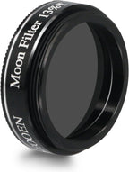 1.25" Moon Filter for Telescope – ND96 Neutral Density, 13% Transmission, Reduces Lunar Glare