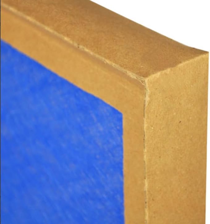16x25x2 Air Filter Comparable to MPR 100 Basic Economy Furnace Filters, 12 Pack of Non Pleated Fiberglass Filter For Dust - Low Airflow Restriction! From AIRX FILTERS WICKED CLEAN AIR.