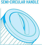Unicel C-7350 50 Square Foot Media Replacement Hot Tub Spa Filter Cartridge with 200 Pleats, Compatible with Caldera Spas (2 Pack)
