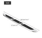 1 Pair Car Hood Vent Air Intake Grille, Car Exterior Hood Side Door Air Flow Vent Cover Intake Grille Decorative Trim Sticker