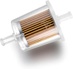 FUEL FILTER INDUSTRIAL HIGH PERFORMANCE UNIVERSAL INLINE GAS FILTER 5/16" 10 Pack