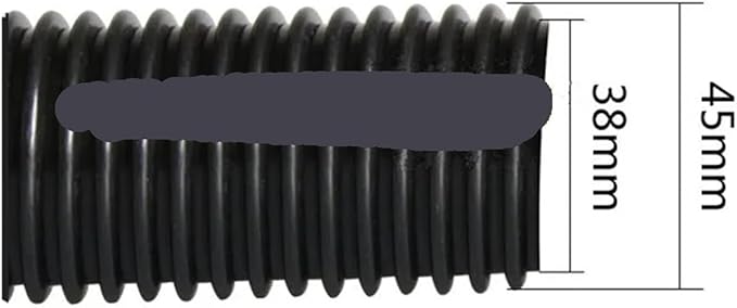 Industrial Vacuum Cleaner Black Pipe EVA Hose Diameter 32mm 35mm 38mm 40mm 45mm 50mm Threaded Tube Parts(Bottom Cover)