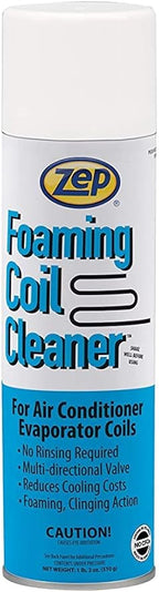 Zep Foaming Coil Cleaner - 20 oz (Case of 12) - 20201 - Professional Strength Quickly Cleans HVAC and AC Units